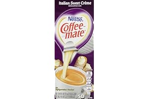 COFFEE MATE Coffee-mate - Liquid Coffee Creamer, Italian Sweet Creme, 0.375 oz Cups, 50/Box 84652 (DMi BX by Coffee-mate