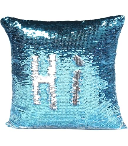 Nicolas Cage Face Sequin Pillow Coussin Mermaid Magic Sequin Pillow Flip Pillowcase