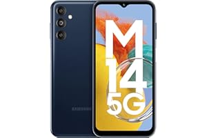 Samsung Galaxy M14 5G (Berry Blue,4GB,128GB)|50MP Triple Cam|Segment's Only 6000 mAh 5G SP|5nm Processor|2 Gen. OS Upgrade & 