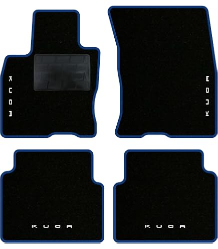 Tappetini IN Gomma Adatto A per Ford Kuga 2 Anno 2014 Tappetini 4-tlg Set Rigum