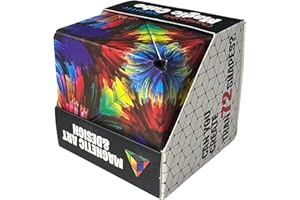 BLITZHAUS Formwechsel Zauberwürfel – Infinity Cube - Magnetwürfel 3D - Anti Stress Spielzeug - 36 Seltenerdmagnete - Über 70 Formen Verwandelbar (Dream)