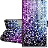 FatcatChoice Custodia Compatibile con Xiaomi Redmi Note 9S / 9 PRO, [Serie di Pittura] Magnetico Libro Flip in Pelle PU Cuoio