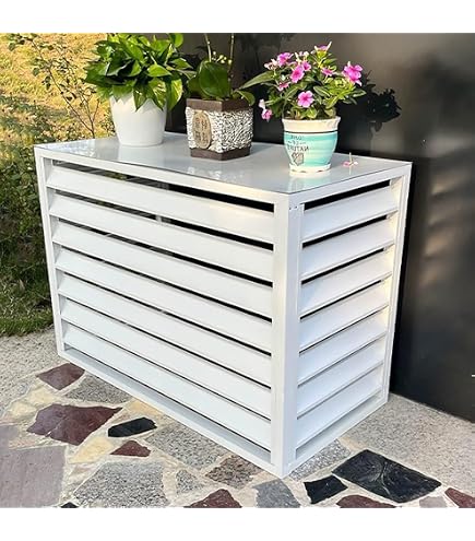 Copertura Per Condizionatore Esterno – Impermeabile, Ignifuga, Isolante, 96x70x40cm, Adatta A Unità Da 1–3 Posti