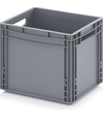 Opbergbak met deksel 40 x 30 x 26 cm 22 liter met inzetbak