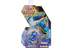 BAKUGAN LEGENDS 2023 - PACK 1 BAKUGAN PLATINUM SAISON 5 - 1 Bille Bakugan En Métal Avec 2 Bakucores Et 2 Cartes Collection - Dessin Animé Bakugan - Jouet Enfant 6 Ans Et + - Modèle Aléatoire