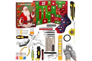 LUMYCE Calendario Adviento Hombre 2025: Calendario de Adviento - Advent Calendar 2025-24 piezas de herramientas útiles para hombres y chicos