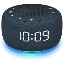 Radio-réveil Bluetooth Avec Haut-parleur Double - Appel HD, Réduction Bruit, Bureau (or Rose)