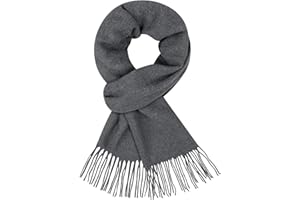 Kiiwah 1 x męski szalik z frędzlami