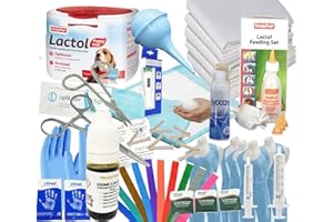 WARWICK WHELPING BOXES Warwick Choice Whelping Kit, Iodine, Forceps, Scissors, Cord Clamps, Thermometer Full Kit for Kittens or Puppies