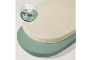 Unicorn Castle Lot De 2 Draps Housse Bébé Ajustables, Housse De Matelas Bébé Compatible avec Formes Rectangulaire, en Sablier Et Ovales