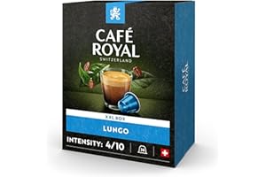 Café Royal Lungo 36 Capsules for Nespresso Coffee Machine - 4/10 Intensity - UTZ certified Coffee Capsules recyclable Aluminium