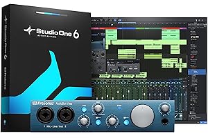 PreSonus AudioBox iTwo, Interface Audio, USB et iOS/iPad, Pour Enregistrement, Diffusion, Podcasting, avec Bundle de Logiciels incluant Studio One Artist, Ableton Live Lite DAW