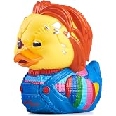 TUBBZ Box-Edition Chucky yaralı koleksiyoncu vinil kau&ccedil;uk &ouml;rdek fig&uuml;r&uuml; - resmi Chucky &uuml;r&uuml;n&uuml; - Horror TV &amp; filmler
