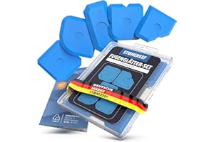 STONE REEF Zestaw silikonowy narzędzia do usuwania fug silikonowych – wygładzanie fug, do płytek, do łazienki