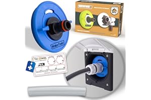 MAJOCOMPTEC Tapa de depósito de agua para caravana, con conector Gardena para Bürstner, Carado, Carthago, Etrusco, Fendt, Frankia, Globecar, Hymer, Knaus, Pössl, Sunlight, TEC, Westfalia (tipo 3 pines, D: 78)