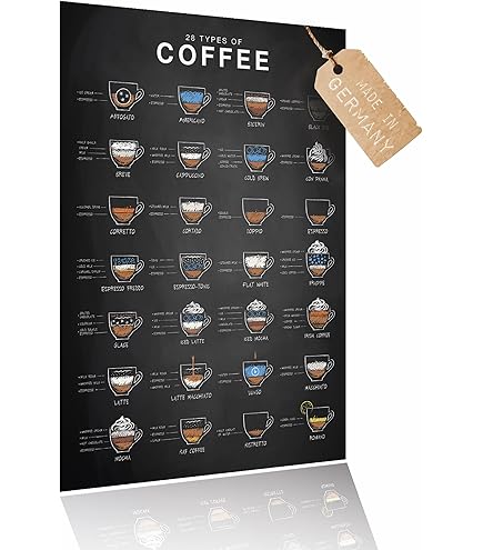 Affiche Art Noir Et Blanc - Tasse De Café, Impression Giclée A3 Par Rik.Rocks