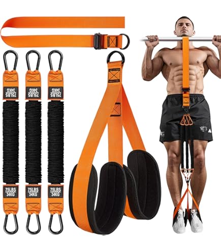 Barra Per Trazioni Per Porta ONETWOFIT - Regolabile, Antiscivolo, Portata 210 Kg Per Home Gym - Foto 12