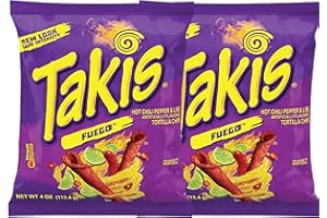 CYNGERT 2x Takis Fuego je 92,3g Hot Chilli Pepper Tortilla Chips