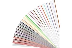 HJZHII 24 Stück Buchbinder Stirnbänder,30 X 1.4cm Buchbinden Buchbinderleinen Buch Binden Buchbinder Set Baumwoll Buch Stirnband Buchbinde für Buchbindeanfänger Buchreparatur Buchdekoration(24)