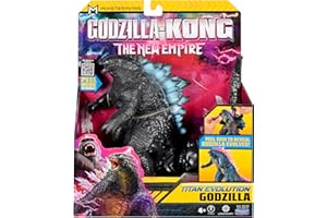 MonsterVerse Godzilla x Kong: The New Empire, 7-Inch Authentic Titan Evolution Godzilla Action Figure toy, Iconic Collectable Movie Character, Suitable for Ages 4 Years+