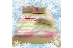 ‎WONGS BEDDING WONGS BEDDING Kühldecke Leichte Sommerdecke mit Japanische Arc-Chill Q-Max 0,43 Kühlfasern, Selbstkühlende Decke Kühlende Decke für Bett Sofa Menschen, Ohne Kopfkissenbezug, Rosa 200x220cm