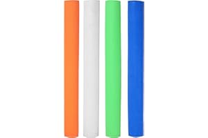 SPORTAXIS Cricket Bat Grips - Performance Enhancing Durable Rubber - Extra Cushioning Soft Feel and Excellent Shock Absorption for Improved Comfort and Control - Pack of 4