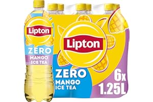 ‎LIPTON Lipton Ice Tea Mango, Eistee mit Mango Geschmack, EINWEG (6 x 1.25 l)