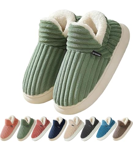Generisch Hausschuhe Damen Herren - Winter Warme Ge Produktbild-Vorschau 6