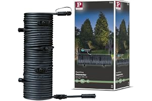 Paulmann 939.31 Outdoor Plug & Shine Connector 15m 1in-7out IP68 2x1.5mm² 93931 Förlängningskabel Anslutningskabel för utomhu