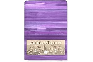 Tex family TELO ARREDO copritutto GRAN FOULARD copriletto COPRIDIVANO tessuto (2 Piazze, Rio Lilla)