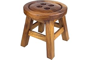 Crafty Artisan kids wooden stools (button)