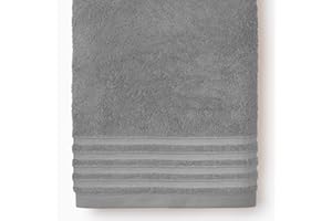 Sedalinne - Toalla de baño Lisa - Formato Sábana 100x150cm - 100% algodón Peinado - Altamente Absorbente - gramaje 500 gr - Secado rápido y Tacto Suave - Color Gris Claro