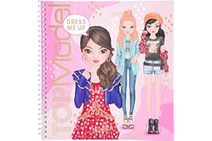 Depesche 11935 TOPModel Dress Me Up – Livre d'autocollants avec 24 Pages
