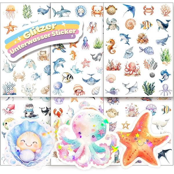 FEIFEI'S BOW Temporäre Tattoos Für Kinder – Prinzessinnen & Meerjungfrauen, 9 Designs, Wasserfest, Ca. 100 Stück