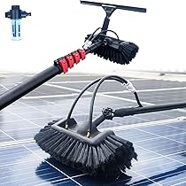 Kit Pulizia Pannelli Fotovoltaici - Asta Telescopica Con Spazzola - Foto 11