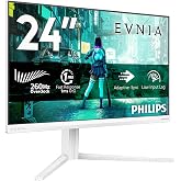 Philips Evnia 24M2N3201P 23,8" 260Hz 0,3ms GSync HDR Fast IPS Y&uuml;kseklik Ayarlı Pivot Beyaz Gaming Monit&ouml;r
