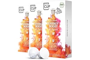 ‎MY-TEACUP My Tea Cup - TEEKAPSELN ENERGY BOOST 3 x 10 KAPSELN I BIO-KRÄUTERTEE I 30 Kapseln für Nespresso®³-Kapselmaschinen I 100% industriell kompostierbar & nachhaltig – 0% Aluminium…