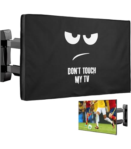 Universele Elastische TV-hoes Voor 46-50 Inch – Stofbeschermer Tegen Krassen, Stof & Vocht – Scandinavisch Design