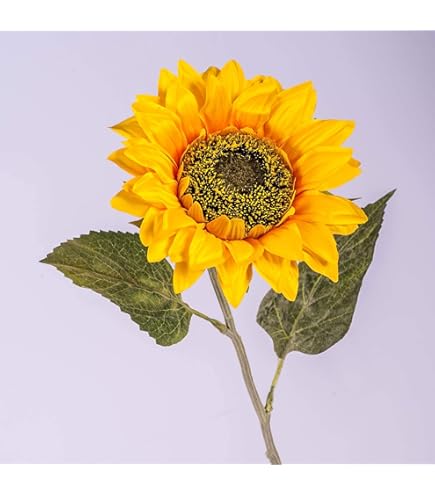 Tournesol Orange Artificiel, 19'' - Décors Véronneau