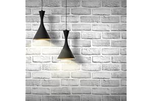 Shackcom Papier Peint Vintage Autocollant Mural Effet Brique Blanc et Gris Rouleau de Papier Décoratif Imitation Pierre Auto-Adhésif Imperméable 44.5x1000cm pour Cuisine Chambre Salon Toilette