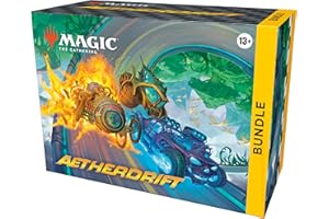 Magic: The Gathering Aetherdrift Bundle, 3.386 x 7.52 x 0.1 inches, Pequeño