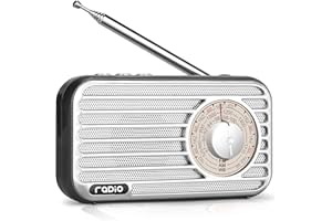 ERYSIN Taschenradios FM Radio mit großartiger Empfang, Mini Radio lautem Lautsprecher, Kleines Radio Radiospieler für Wandern Camping Outdoor Aktivitäten Spazierengehen für Senioren
