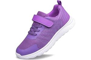 Raoendis Boys Girls Trainers Kids Running Shoes Mesh Sneakers, Comfortable Lightweight Sport Trainers Children Athletic School Shoes for Toddler/Little Kid/Big Kid
