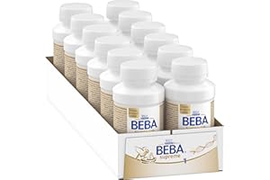‎BEBA Nestlé BEBA SUPREME 1 Anfangsmilch trinkfertig, von Geburt an, nur Laktose, ohne Palmöl, 12er Pack (12 x 200ml)