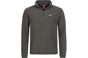 Höhenhorn Skyja Herren Fleece Pullover Sweatshirt Half Zip Fleecepullover