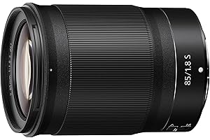 Nikon Nikkor Z 85 mm f/1.8 S, Obiettivo per Nikon Z Serie S Luminoso, Lunghezza Focale Fissa per Ritratti, Nero [Nital V.I.P.: 4 anni di garanzia]