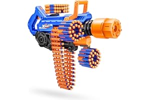 XSHOT Insanity Smoking Barrel Blaster con 72 dardi con tecnologia Air Pocket di ZURU, Dart Blaster con meccanismo fumante, giocattolo da usare all’aperto per bambini e bambine