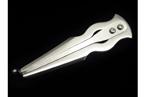 Shamanicshop Jew's Harp by D.Glazyrin / Alpha big / - Professional Mouth Musical Instrument (Jaw Harp) - Silver, Stainless Steel