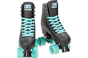 Croxer Lea - Patines de Ruedas, Color Verde y Rosa