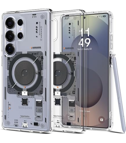 Latercase Handyhülle Fürs Galaxy S25 Ultra – Superdünn & Leicht In Purpurrot | Aramidfaser | Perfekter Kameraschutz & Rutschfest